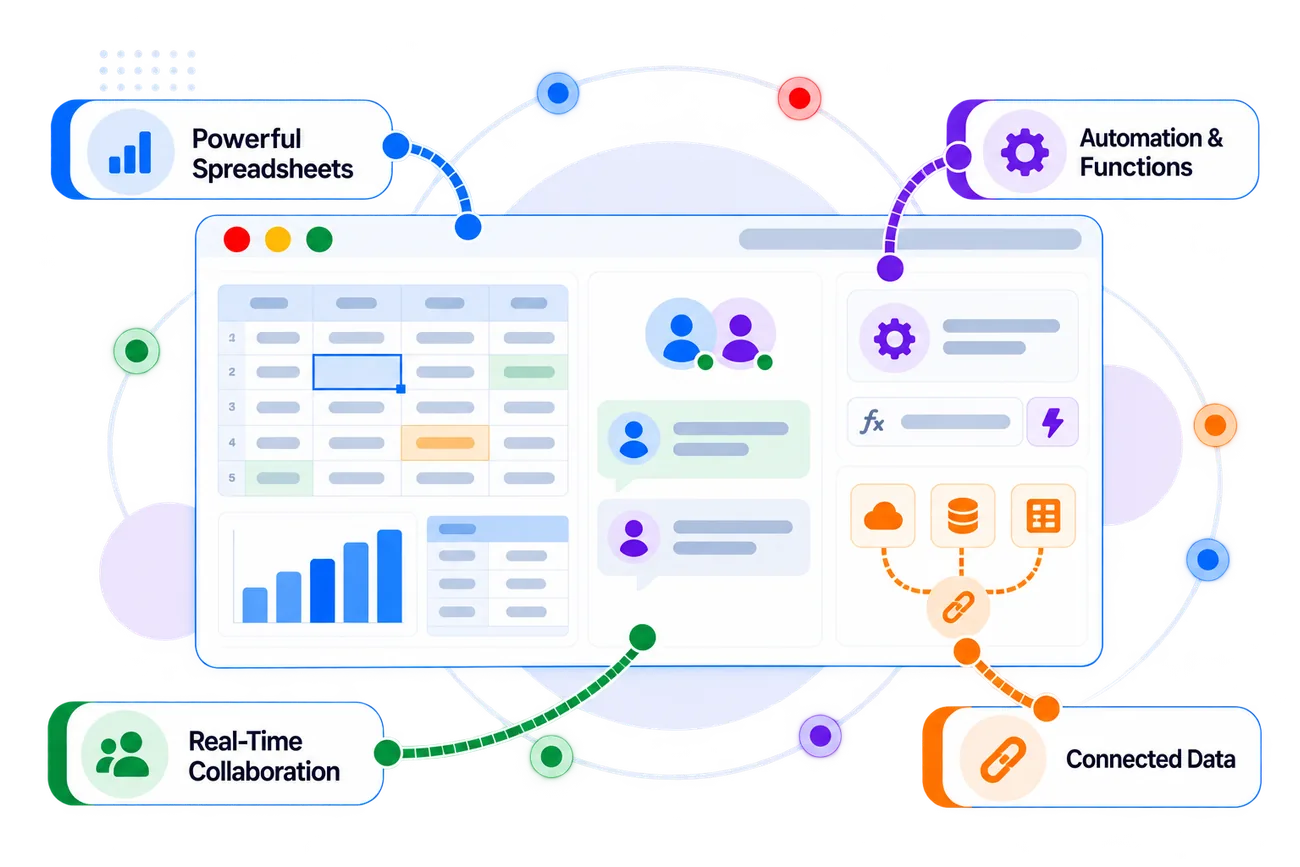 Zoho Sheet product overview